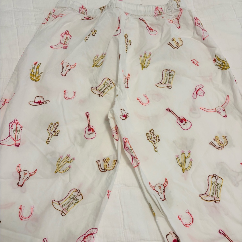 Anthropologie x Printfresh Western Pajama Set - Picture 8 of 11